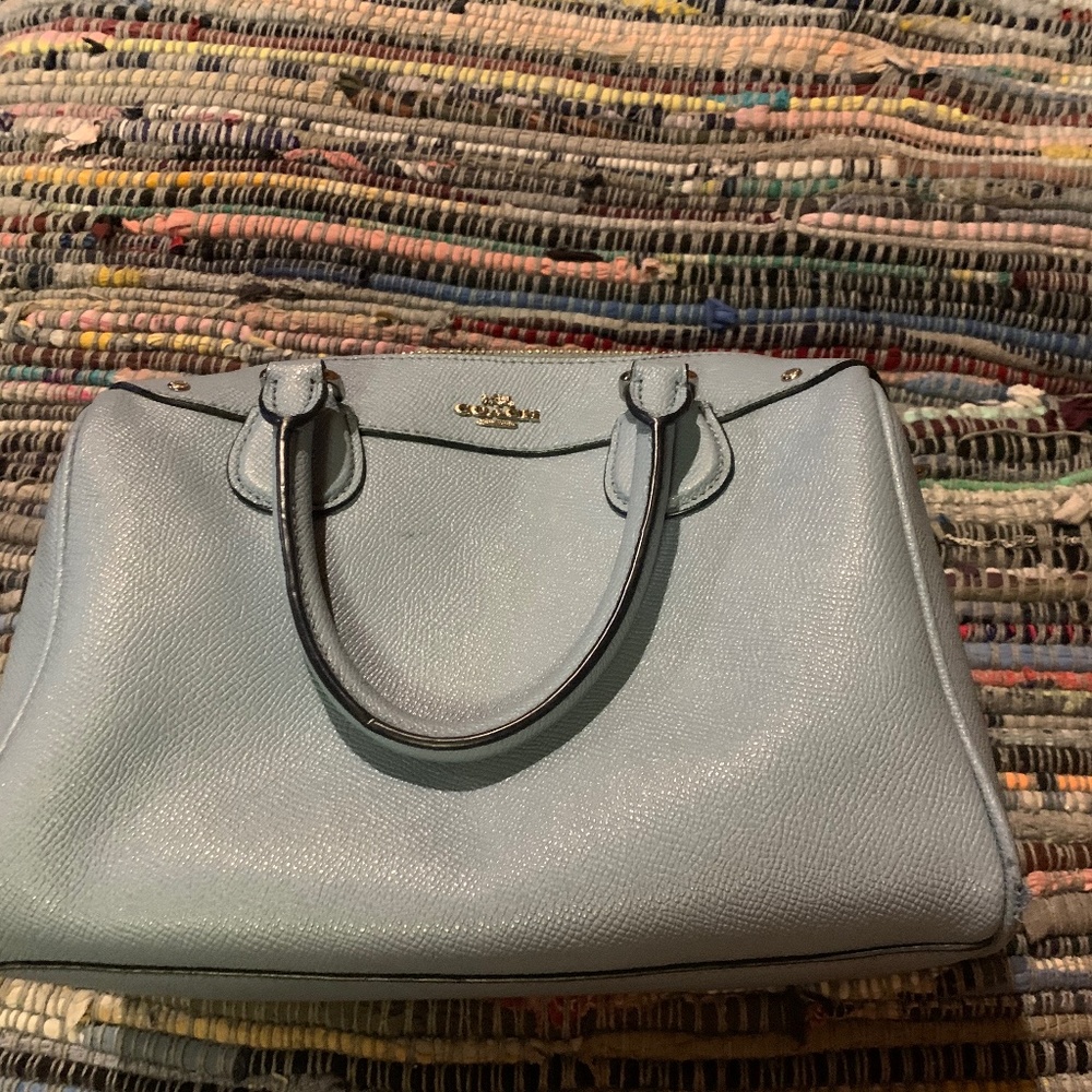 Blue Coach satchel